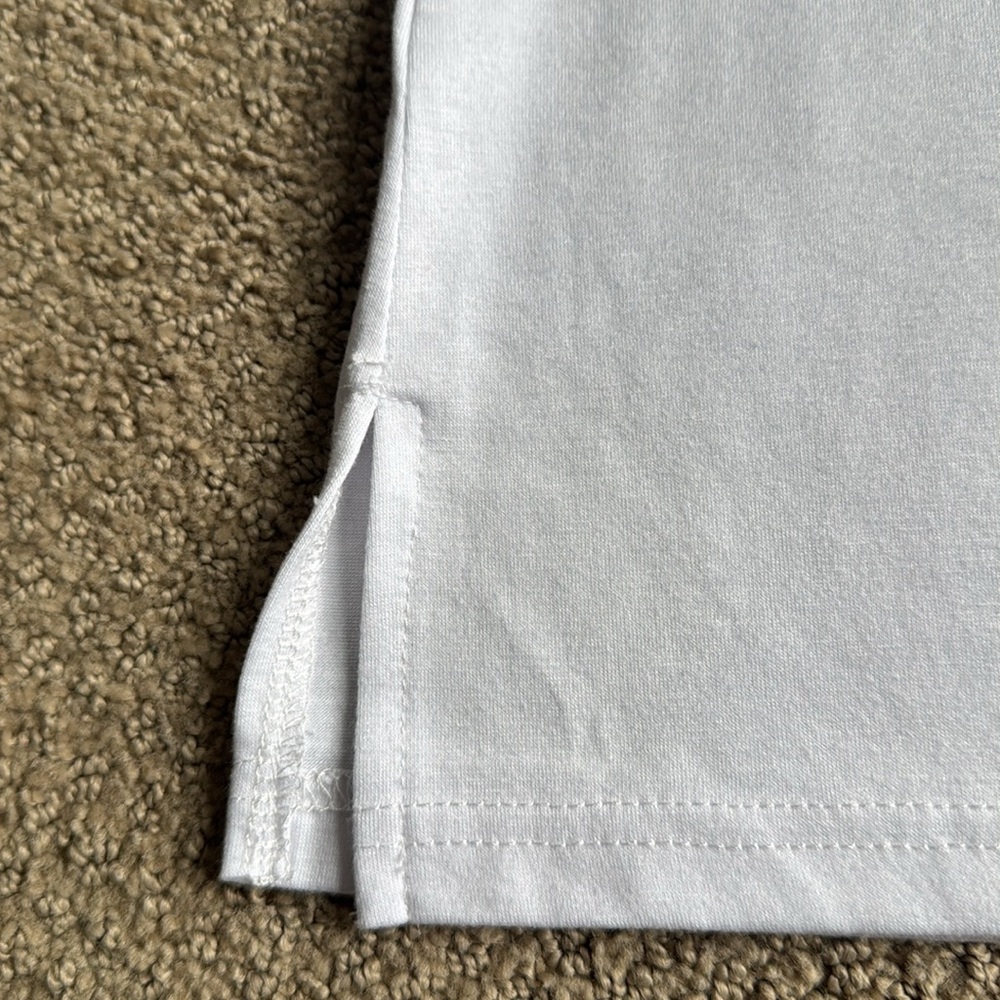 NWOT BZB Short Sleeve Shawl Neck Tunic Top - Size: Medium - Picture 3 of 5